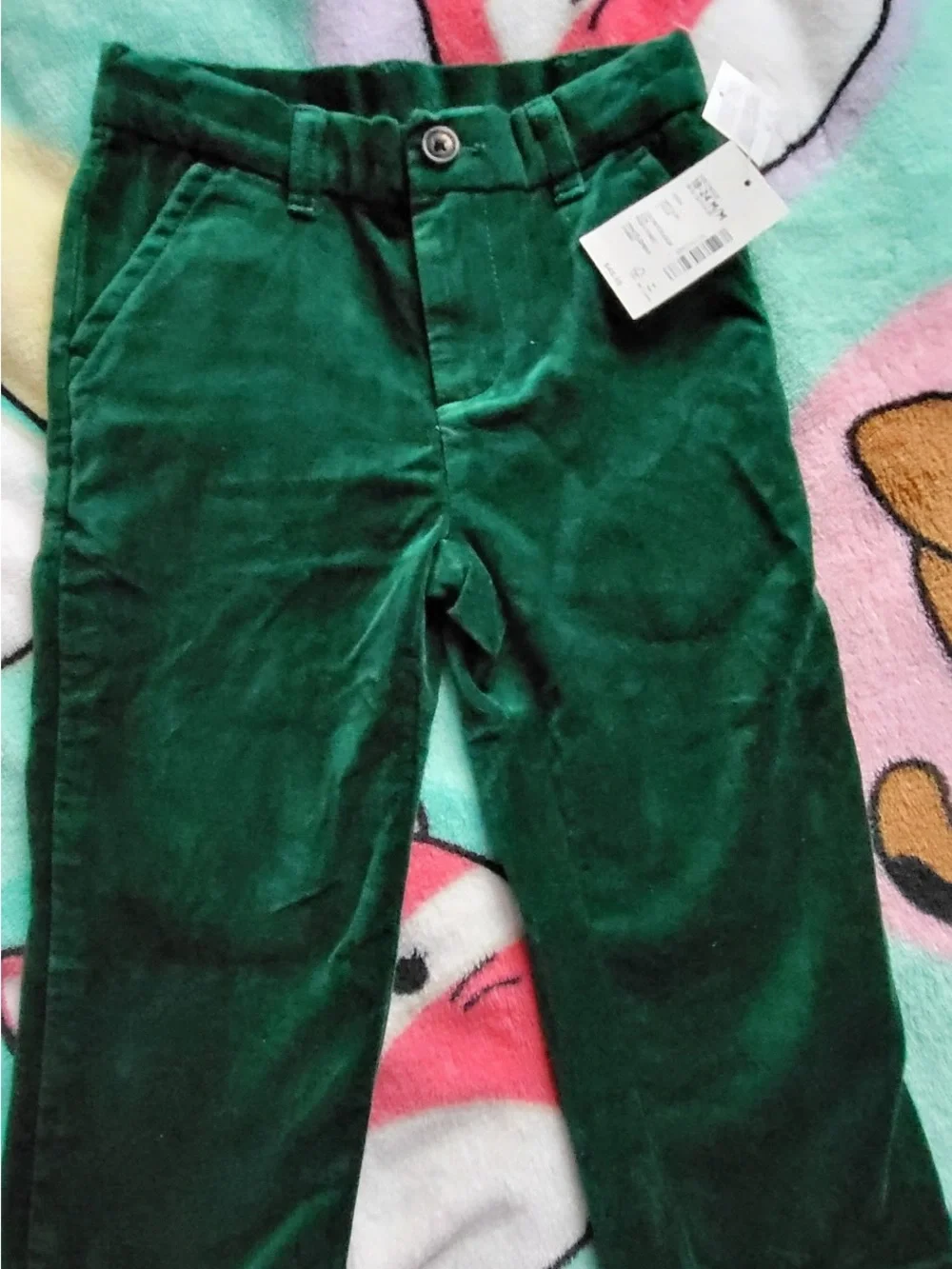 Gymboree Dark Green Corduroy Pants for Kids